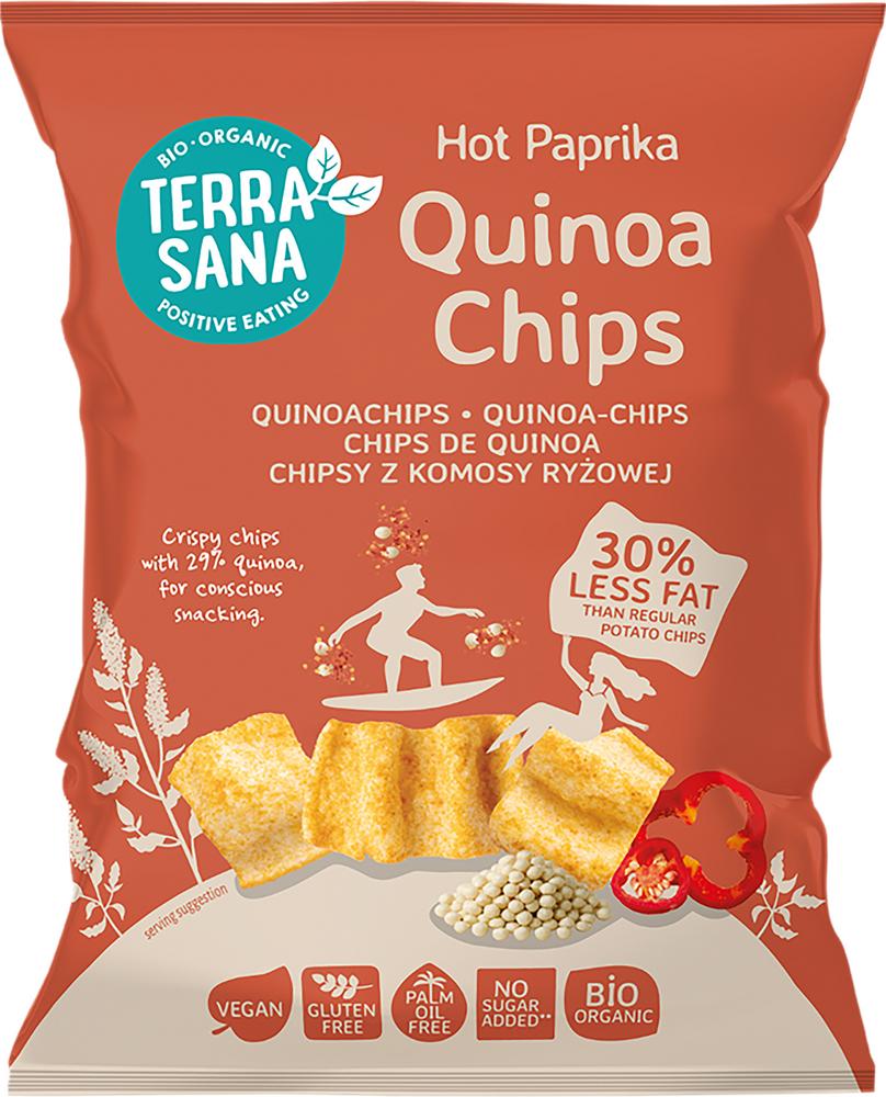 Quinoa Chips Hot Paprika 75 g