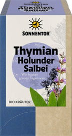 Thymian-Holunder-Salbei Tee Doppelkammerbeutel 23,4 g