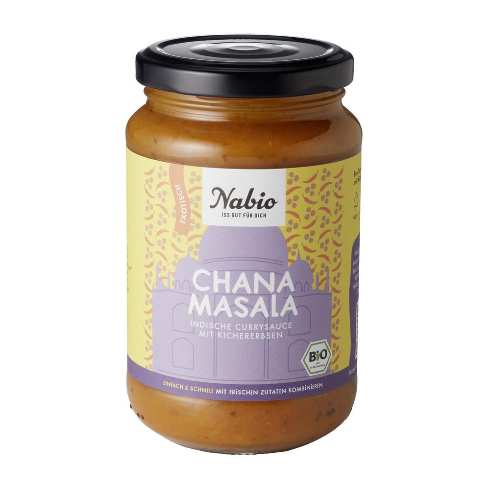 Asia Sauce Chana Masala indische Currysauce mit Ki 325 ml