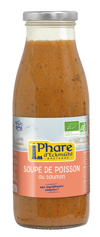 Fischsuppe mit Bio-Lachs 500 g