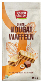 Dinkel-Nougat Waffeln 100 g