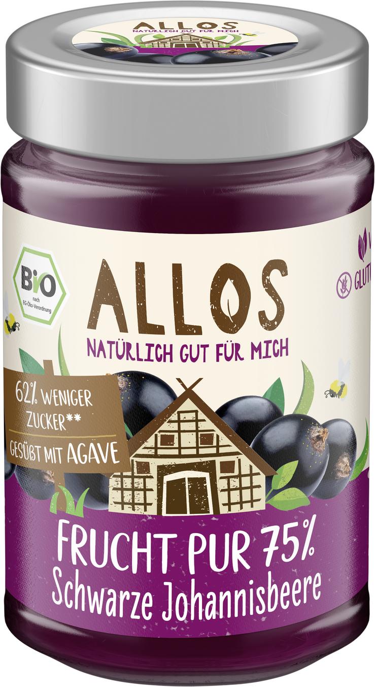 Frucht Pur 75% Schwarze Johannisbeere 200 g