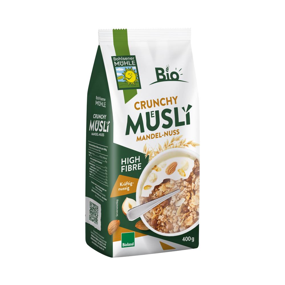 Mein Crunchy Mandel Nuss Müsli 400 g