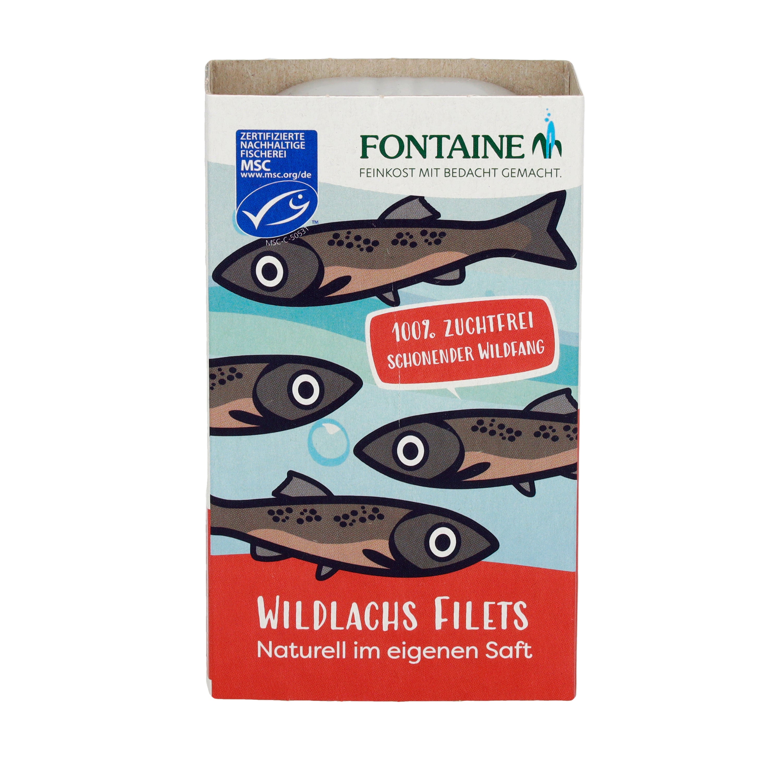 Wildlachsfilet naturell 120 g