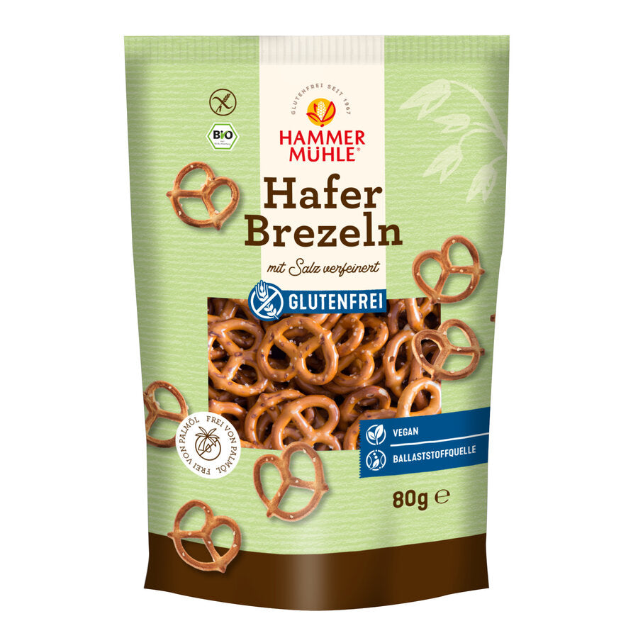 Haferbrezeln mit Salz 80 g