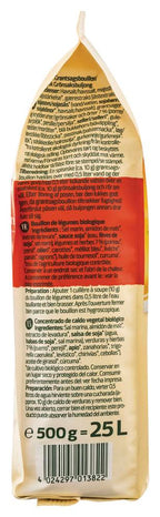 Gemüsebrühe mit Bio-Hefe NFB 500 g