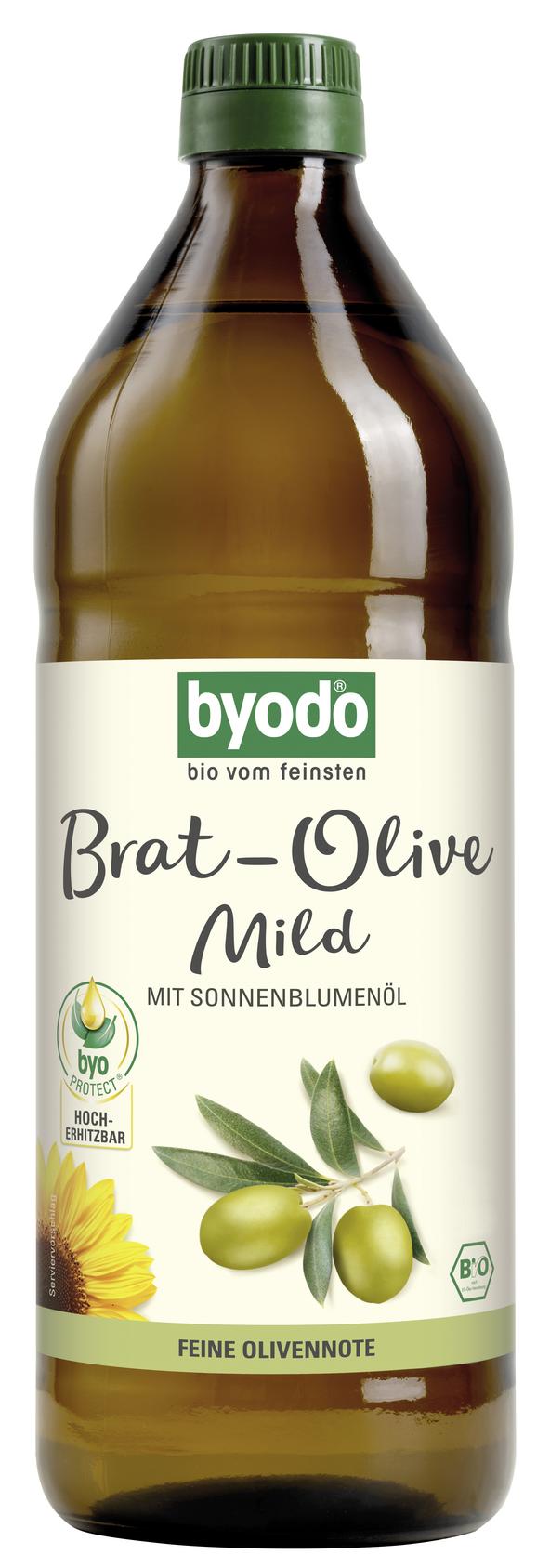 Brat-Olive Mild high oleic Sonnenblumenöl&Olivenöl 750 ml