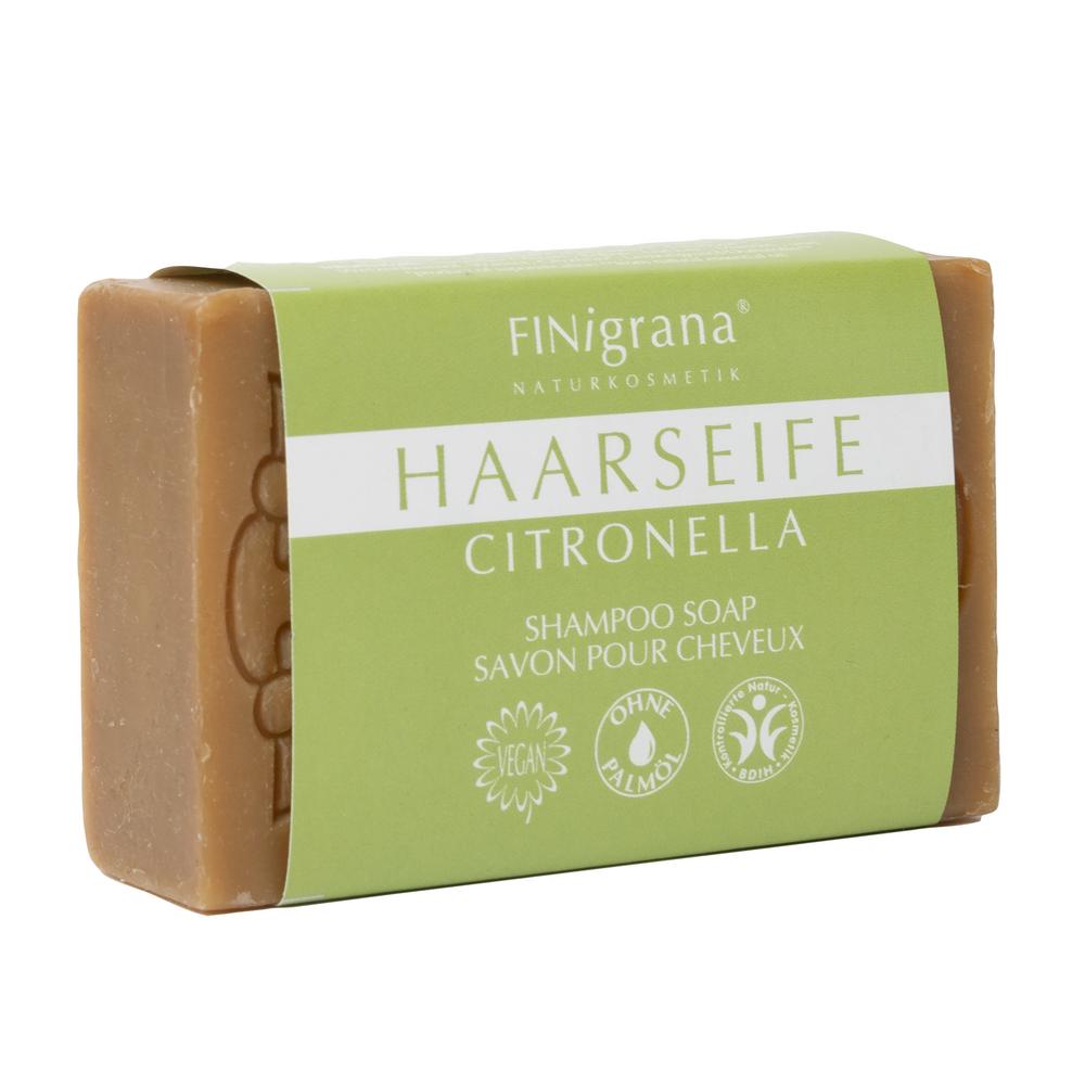 Haarseife mit rein ätherischem Citronellaöl 100 g