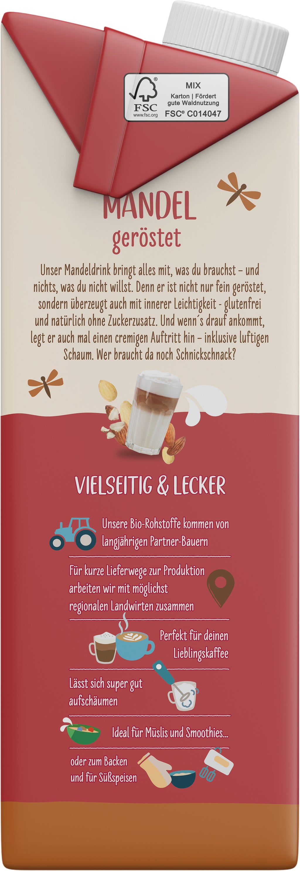 Mandel geröstet Drink 1 l