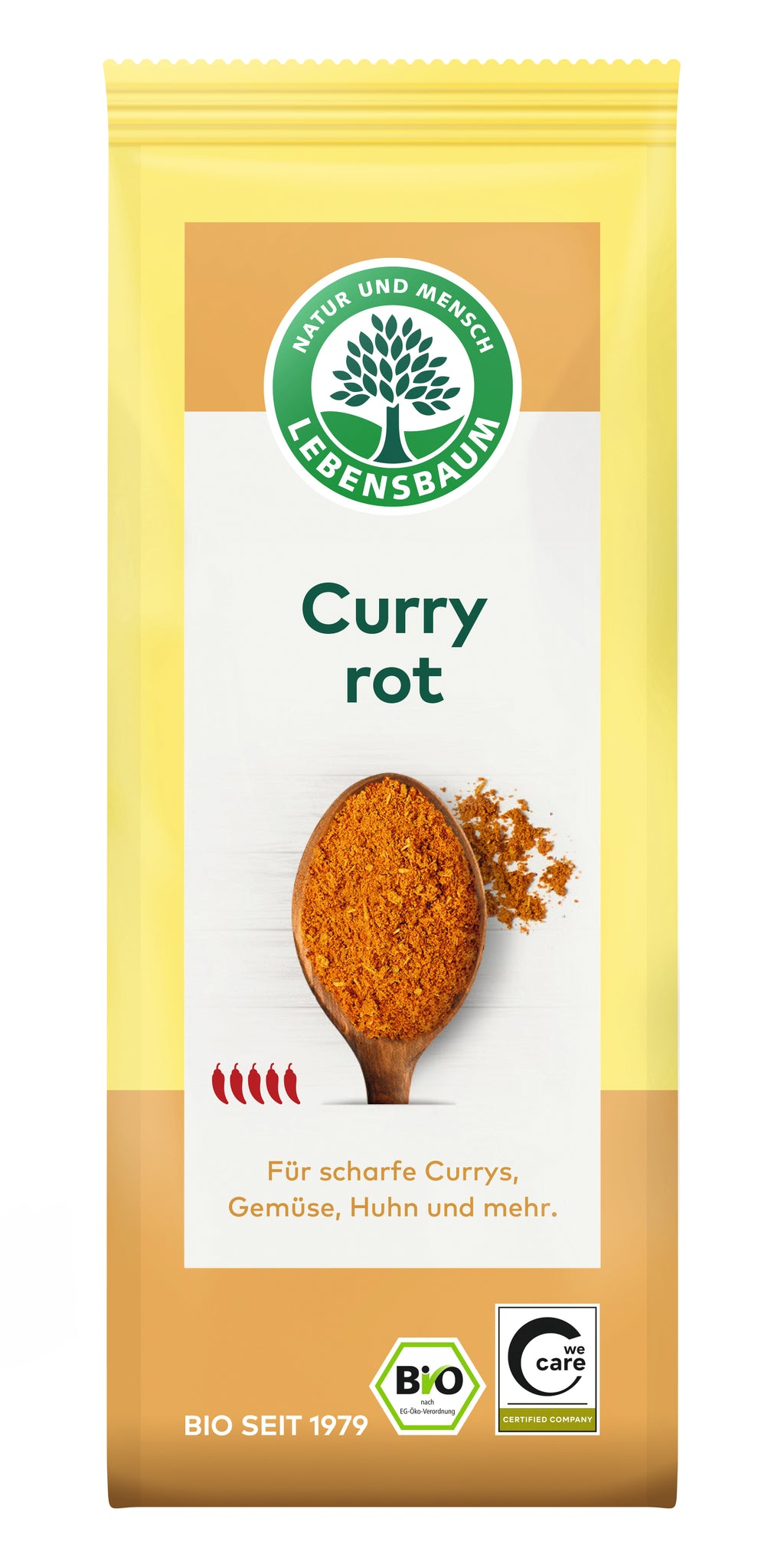 Curry rot Gewürzmischung 50 g