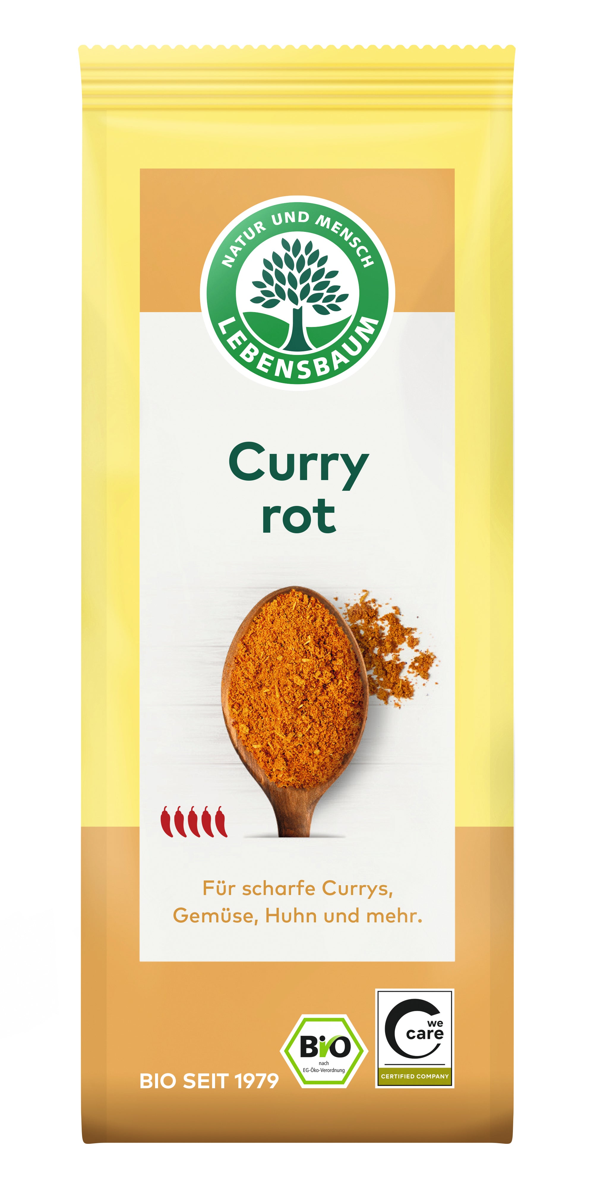 Curry rot Gewürzmischung 50 g