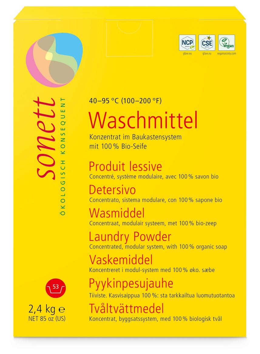 Waschmittel Pulver Konzentrat 40° 60° 95°C 2,4 kg