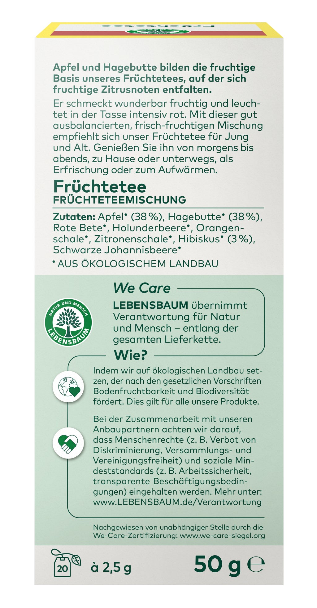 Früchtetee 50 g