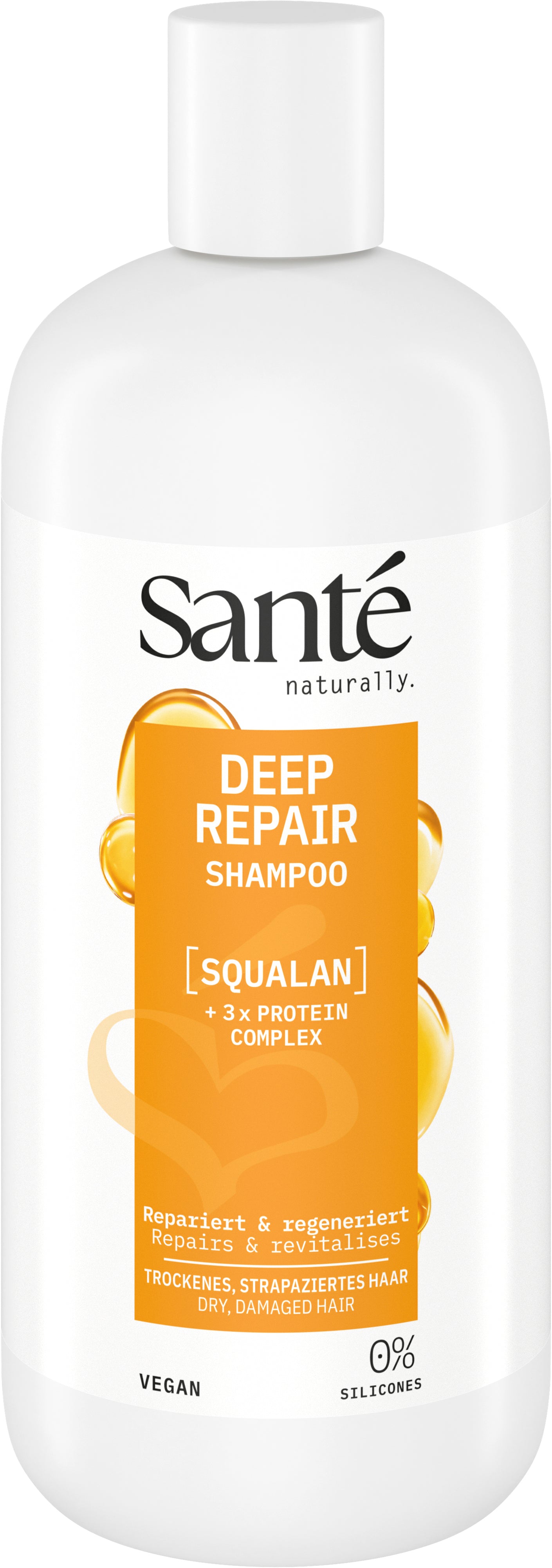 Deep Repair Shampoo Squalan + 3-fach Protein Kompl 500 ml