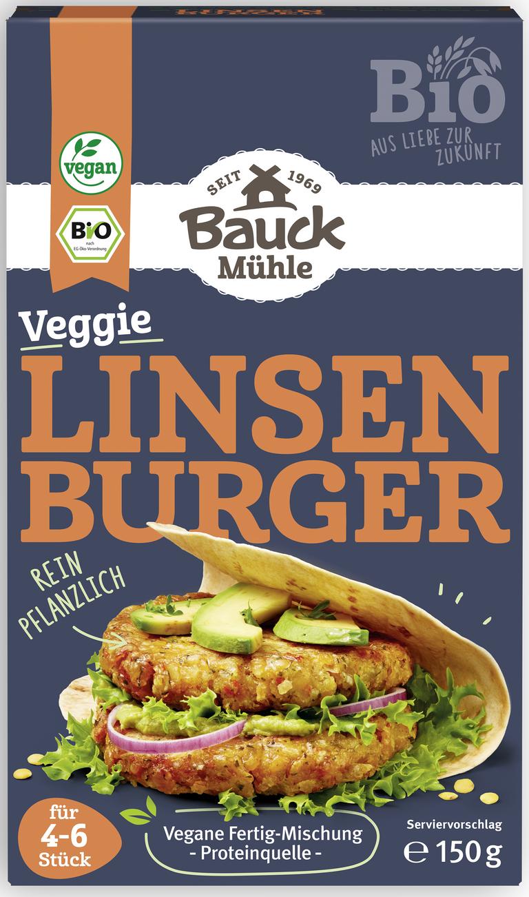 Linsen Burger Fertigmischung 150 g