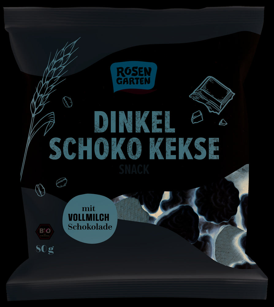 Dinkel Schoko Kekse Snack 80 g