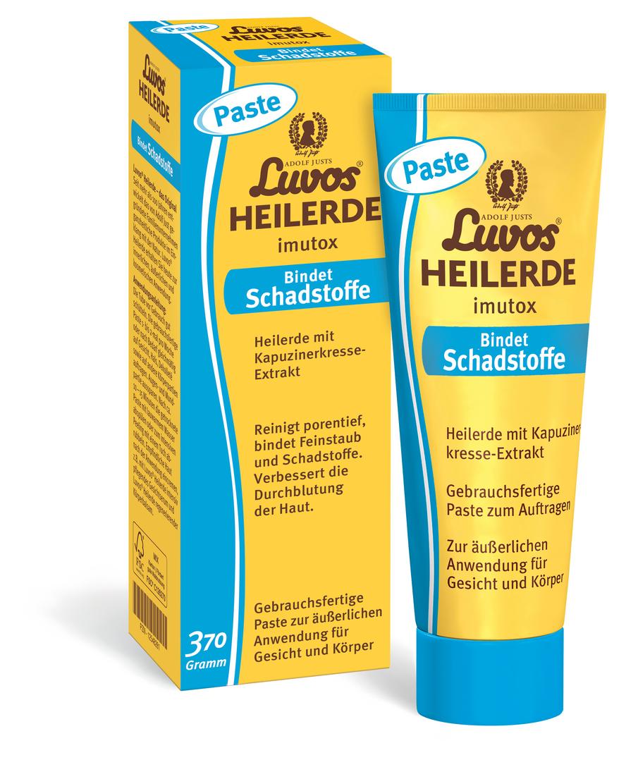 Heilerde imutox Paste mit Kapuzinerkresse 370 g