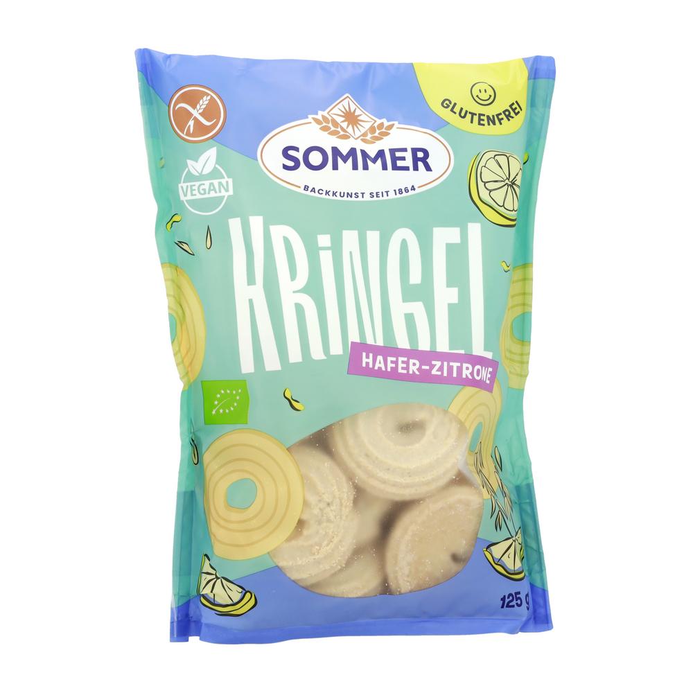 Hafer-Zitronen-Kringel glutenfrei 125 g