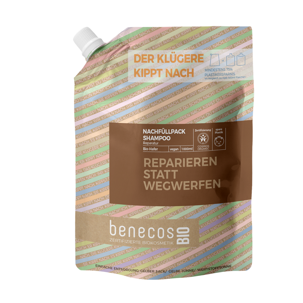 Shampoo Reparatur Hafer NFB - Reparieren statt weg 1 l