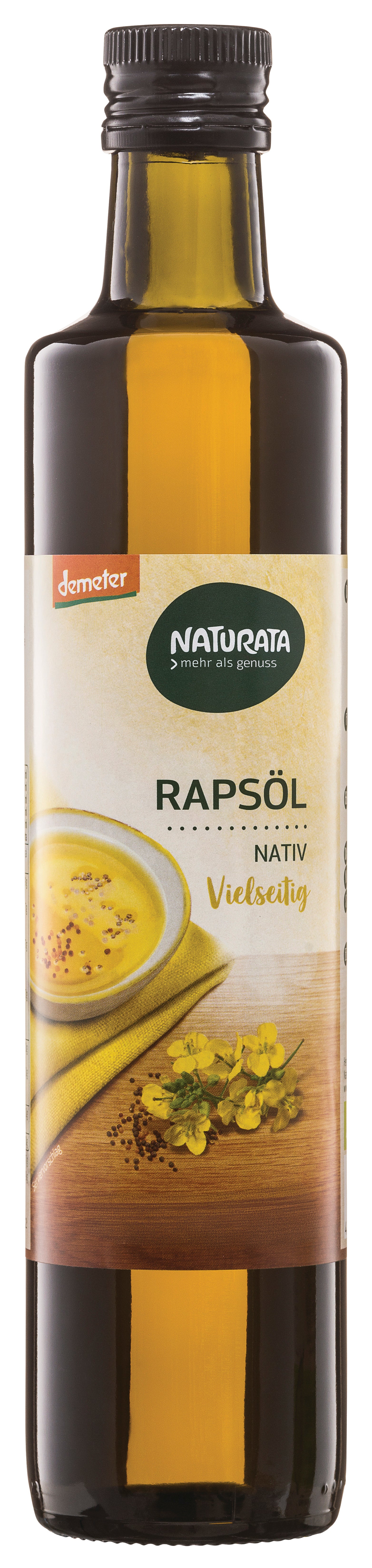 Rapsöl nativ   demeter 500 ml