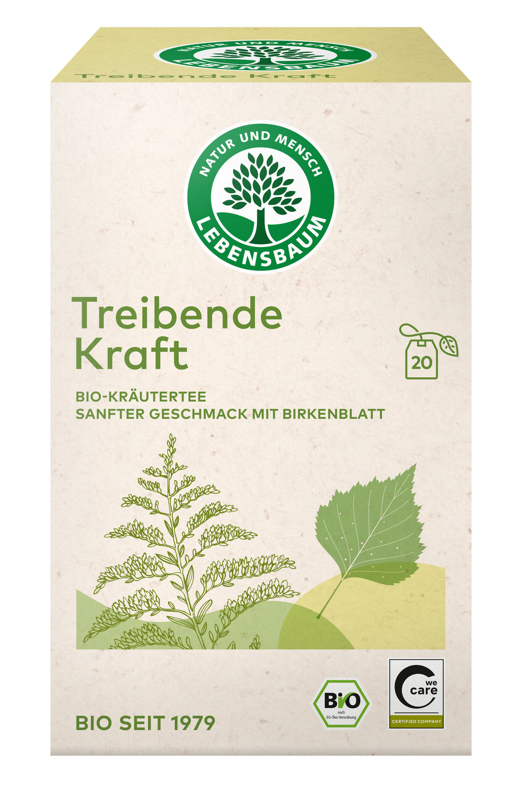Treibende Kraft Kräutertee mit Birkenblatt 30 g