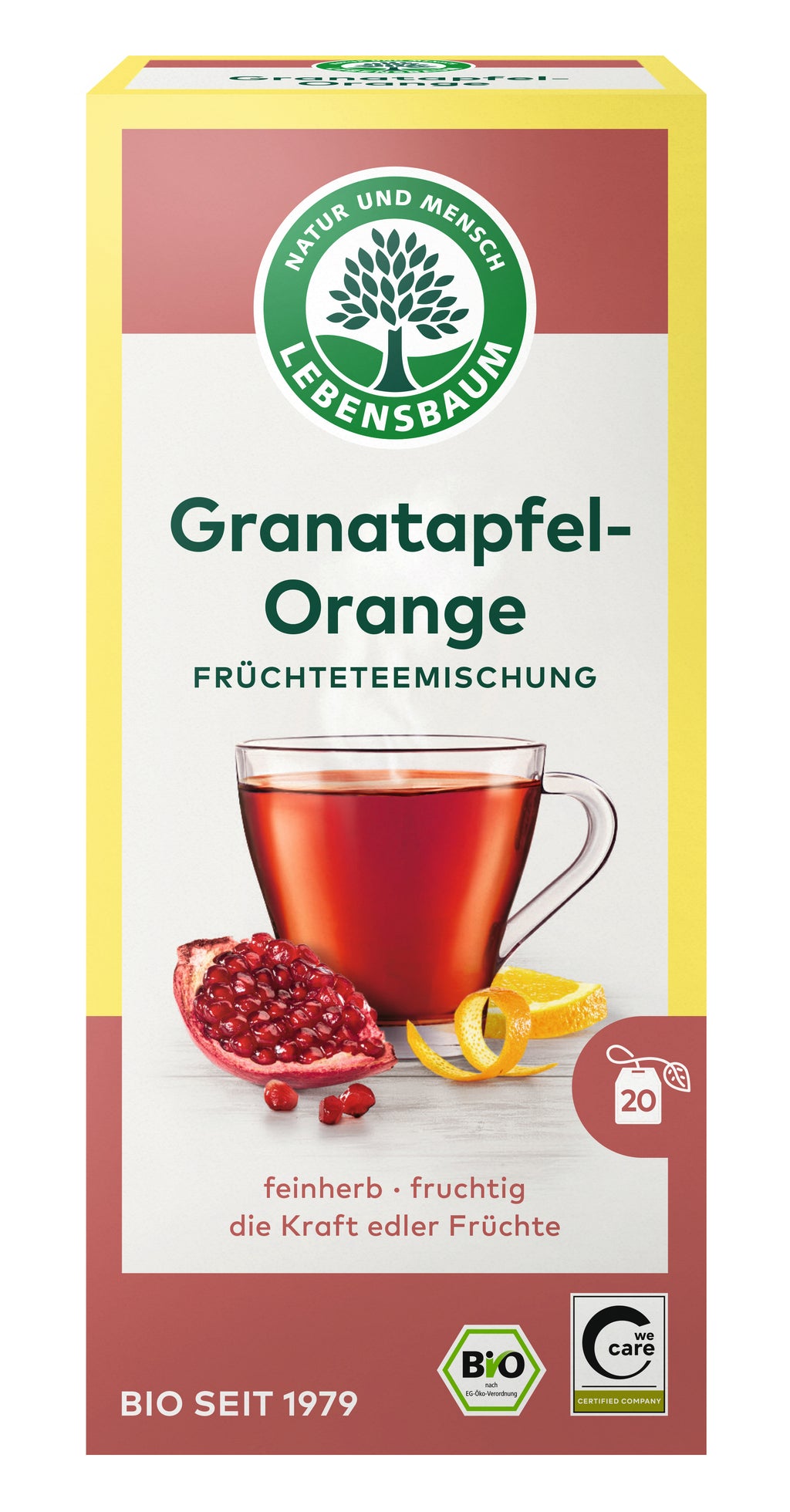 Granatapfel-Orange Früchtetee 40 g