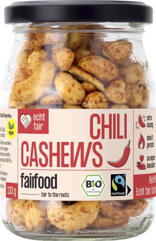 Cashewkerne Feuertänzer Chili & Paprika Ofengeröst 133 g