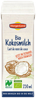 Kokosmilch extra im Tetrapack 250 ml