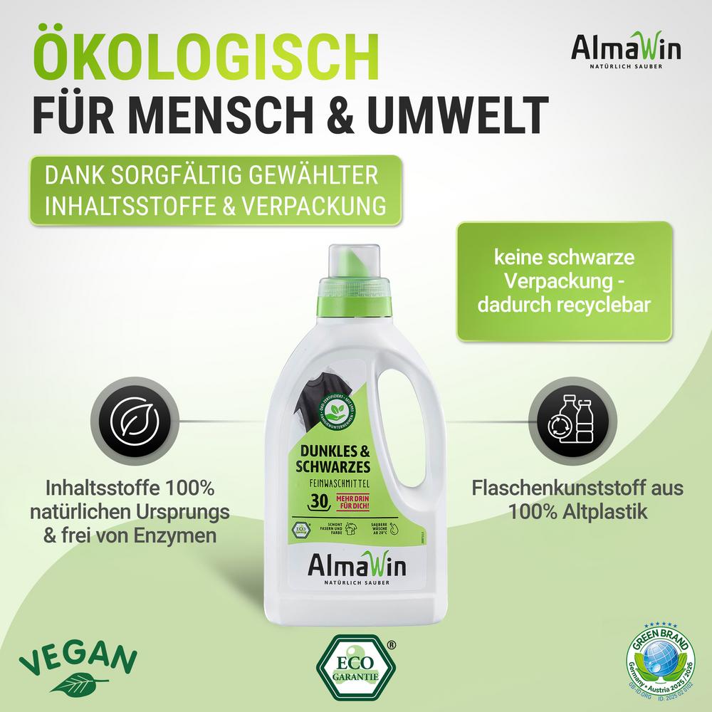 Waschmittel für Dunkles und Schwarz 750 ml