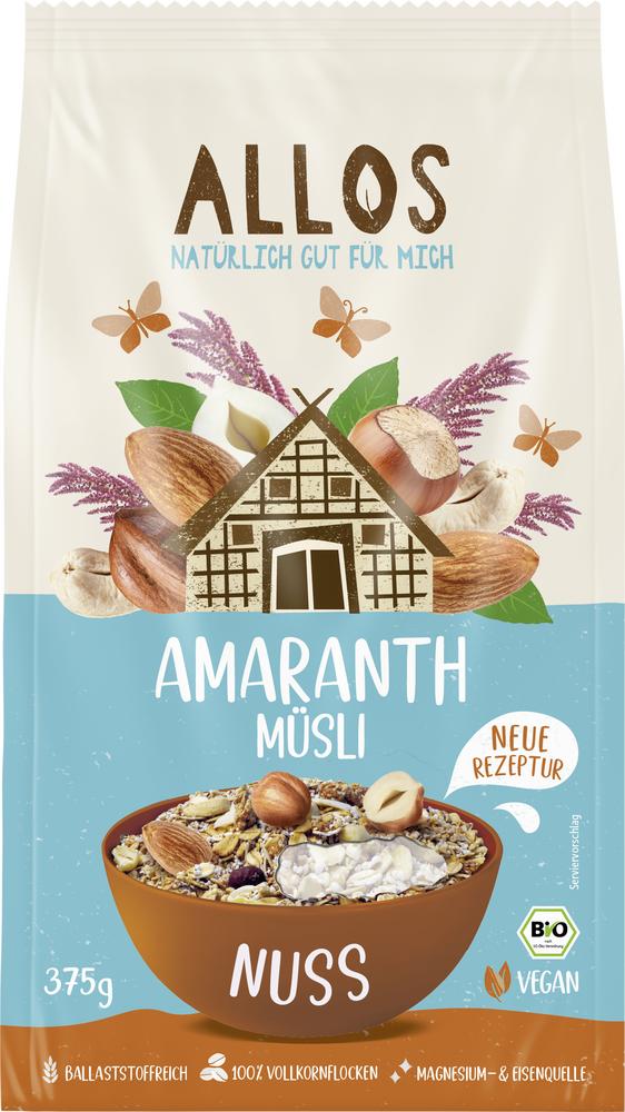 Amaranth Nuss Müsli 375 g