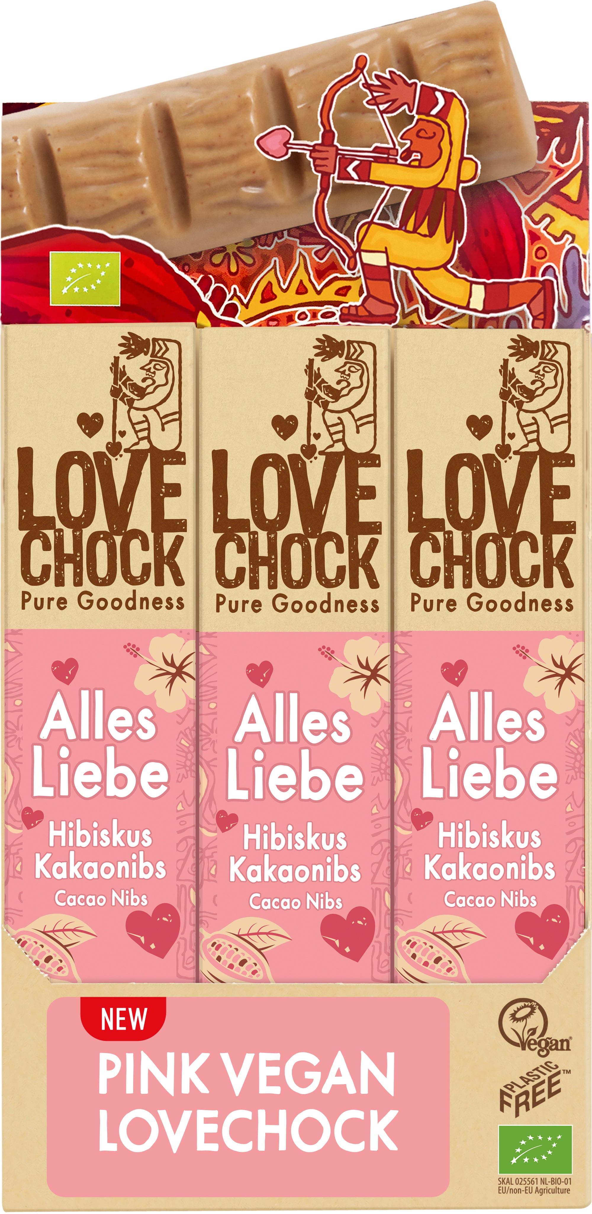 Lovechock Alles Liebe Hibiskus Kakaonibs 40 g