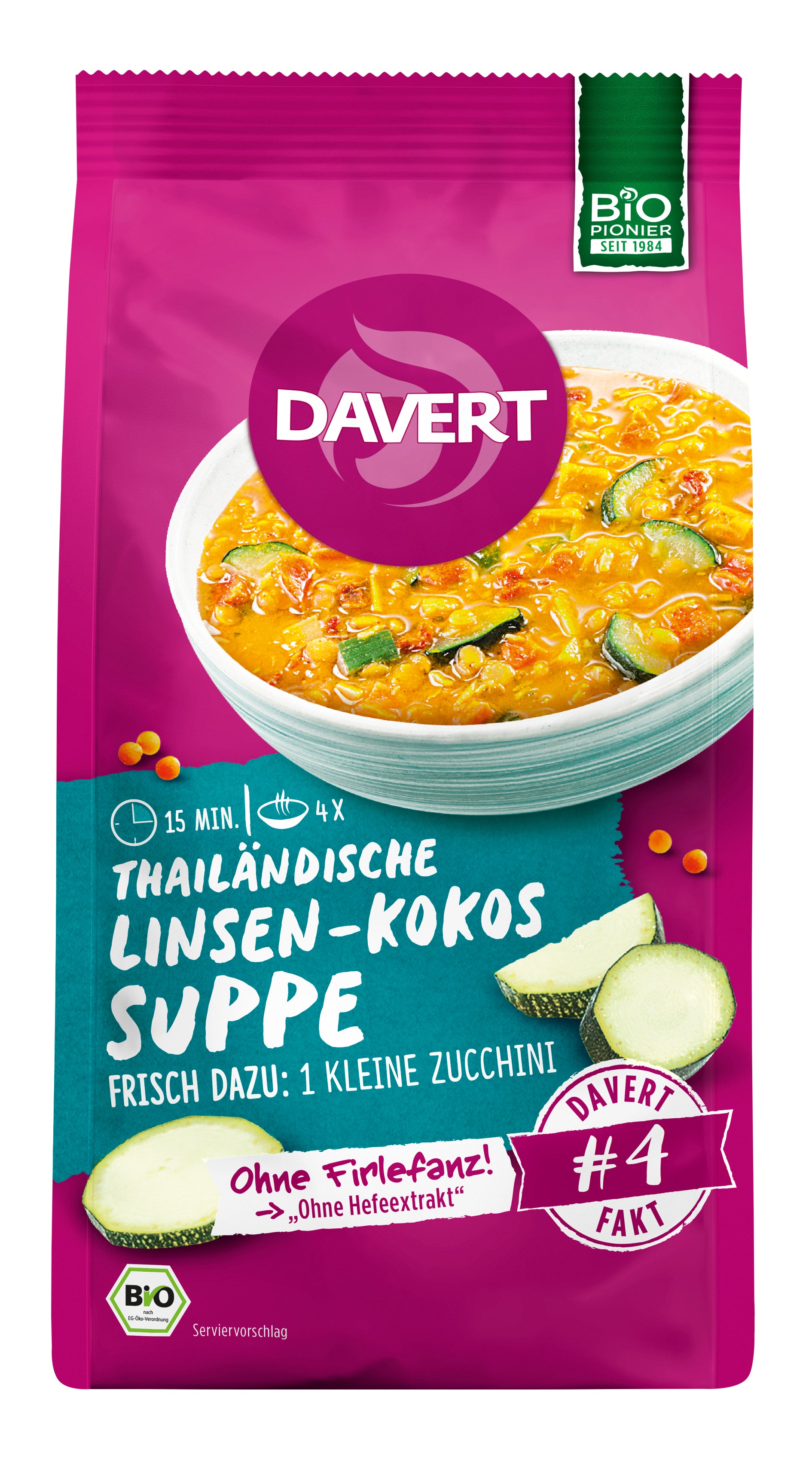 Thailändische Linsen-Kokos-Suppe 170 g
