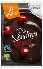 Kirsche in Zartbitter-Schokolade 50 g
