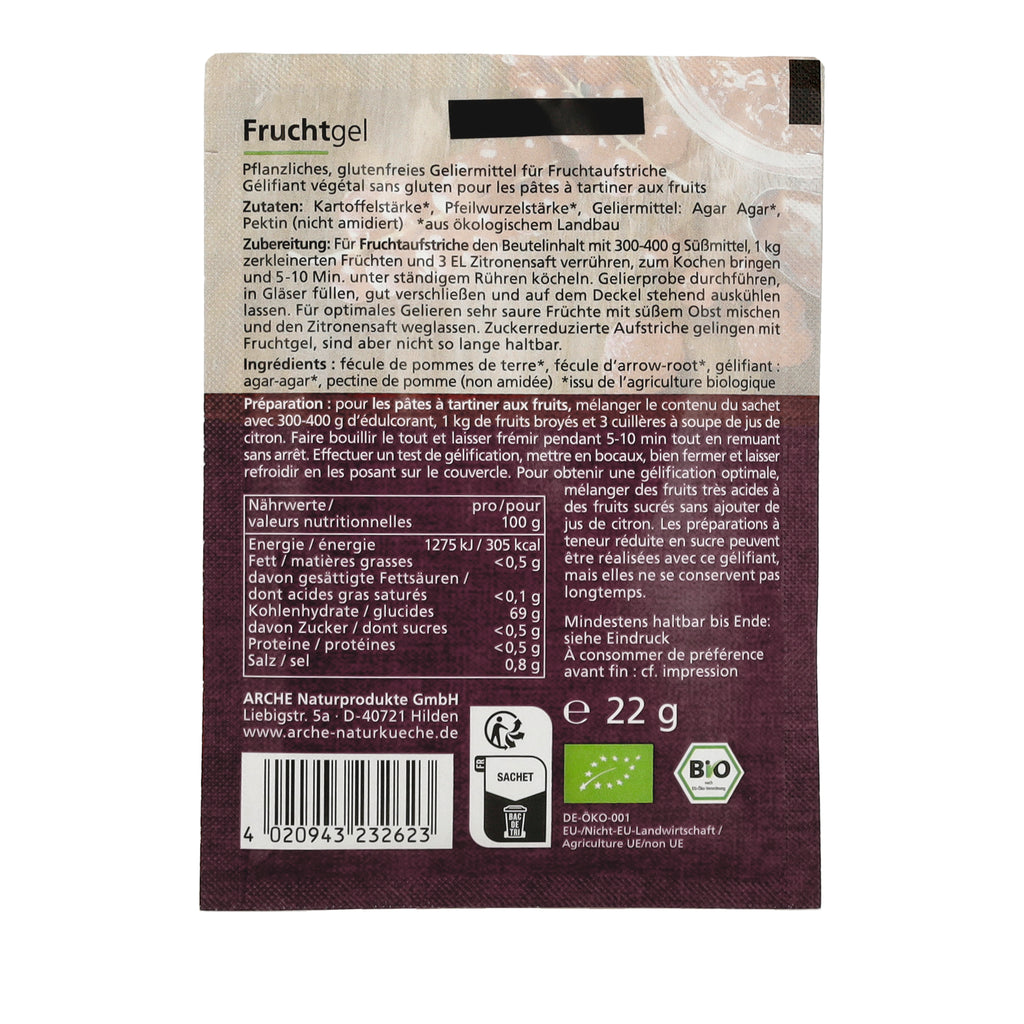 Fruchtgel Geliermittel 22 g