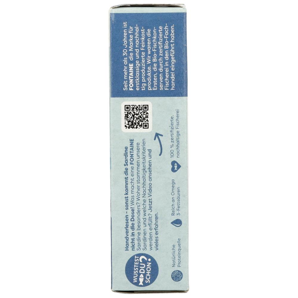 Sardinen MSC naturell 120 g