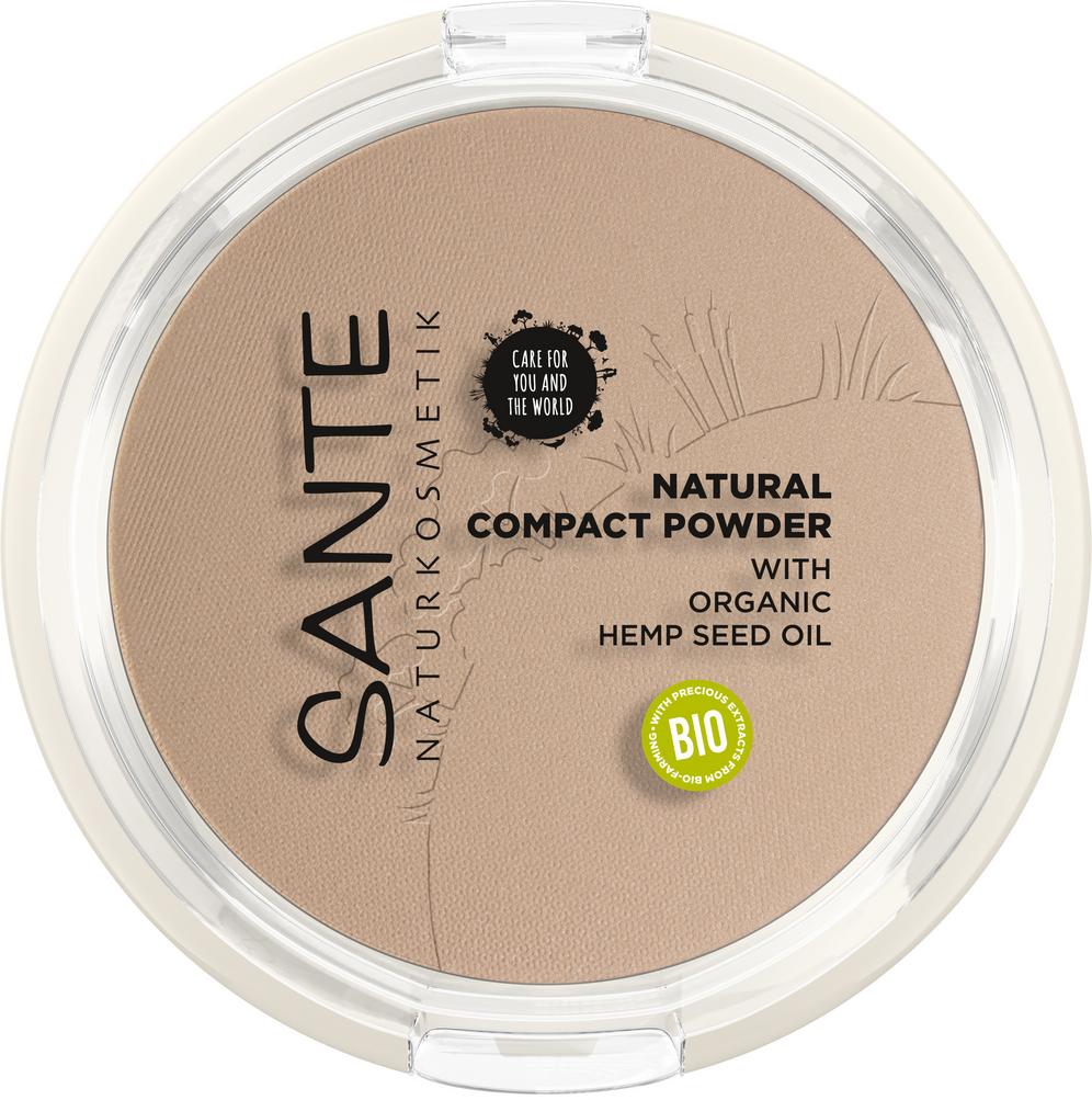 Natural Compact Powder 02 Neutral Beige 9 g
