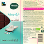 Kokosmilch Schokoladenkuvertüre 100 g