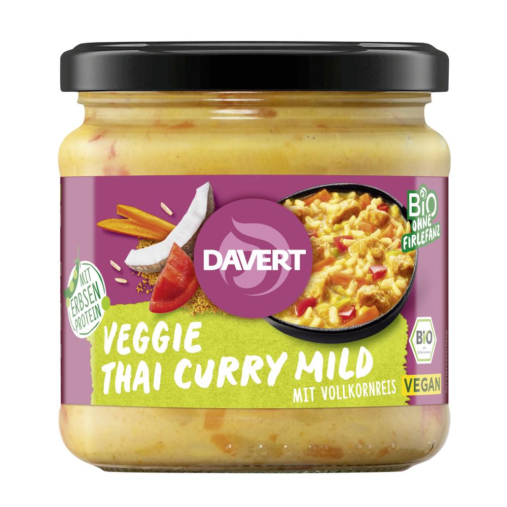 Veggie Thai Curry mild mit Vollkornreis 340 g