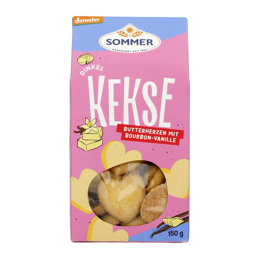 Butter-Herzen Dinkel demeter 150 g