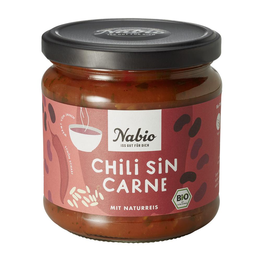 Chili Sin Carne mit Naturreis im Glas 365 g