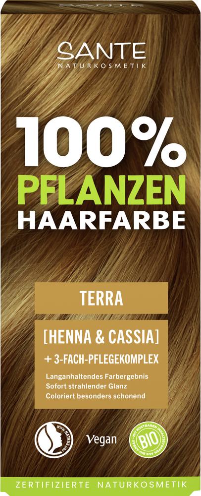Pflanzenhaarfarbe Pflegekomplex TERRA 04 100 g