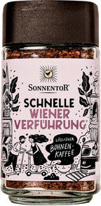 Schnelle Wiener Verführung Kaffee Instant im Glas 100 g