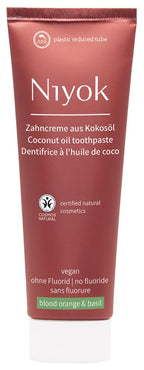 Zahncreme aus Bio-Kokosöl Blutorange & Basilikum 75 ml