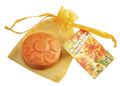 Schafmilchseife Blume Mandarine im Organzasäckchen 75 g