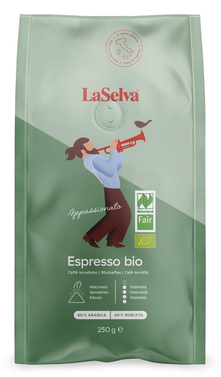 Appassionato Espresso gemahlen 60% Arabica-40% Rob 250 g