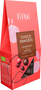 Choco Dragées Cranberry 75 g