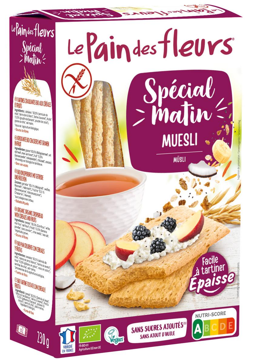 Dickeres Knusperbrot Müsli 230 g