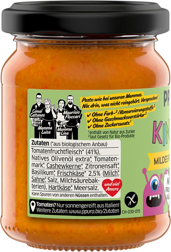 Kinder Mildes Pesto Rosso mit Frischkäse 120 g