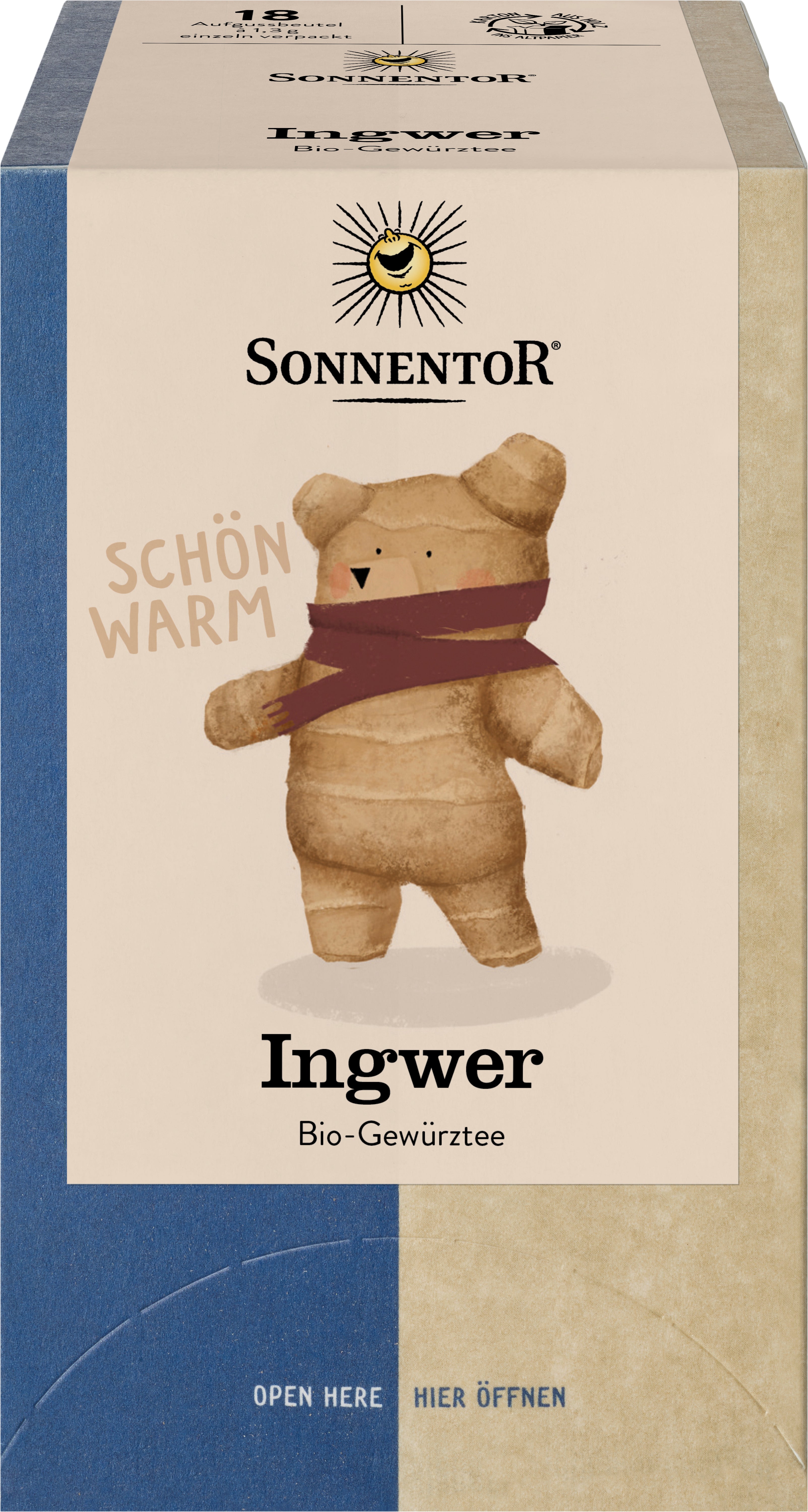 Ingwer Tee Doppelkammerbeutel 23,4 g