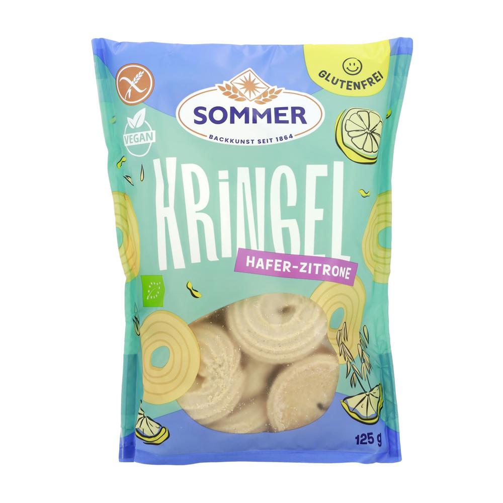 Hafer-Zitronen-Kringel glutenfrei 125 g